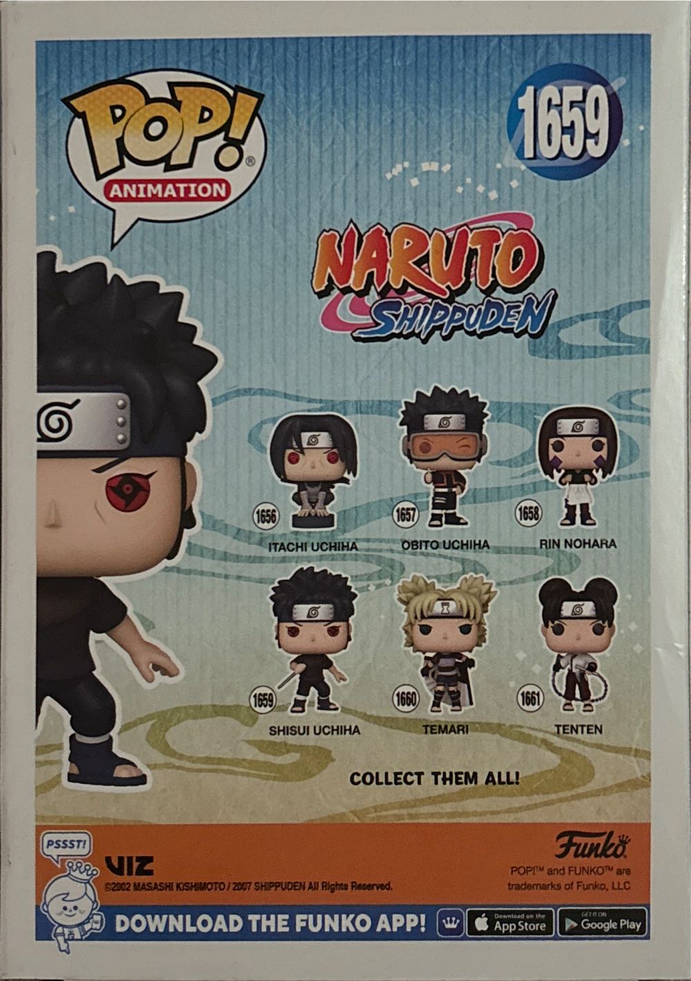 Naruto: Shisui Uchiha, - Naruto Shippuden vinyl figure collectible [Barcode 889698802536] - Main Image 3