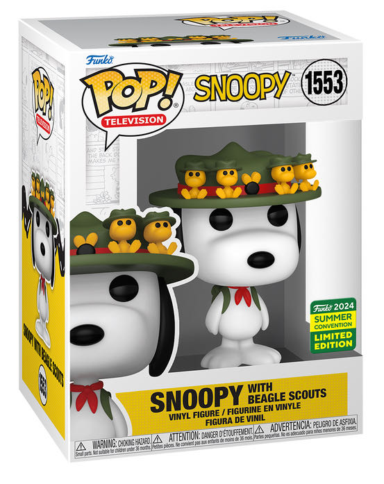 Peanuts: Snoopy with Beagle Scouts - Peanuts vinyl figure collectible [Barcode 889698783026] - Main Image 2