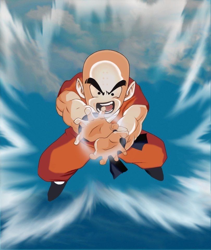 Dragon Boll (Krillin)  vinyl figure collectible - Main Image 3
