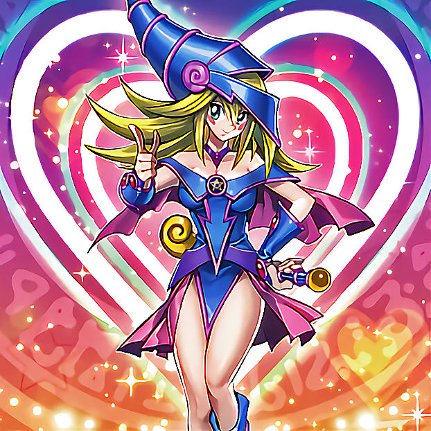 Yu gi oh (Dark Magician Girl)  vinyl figure collectible - Main Image 2