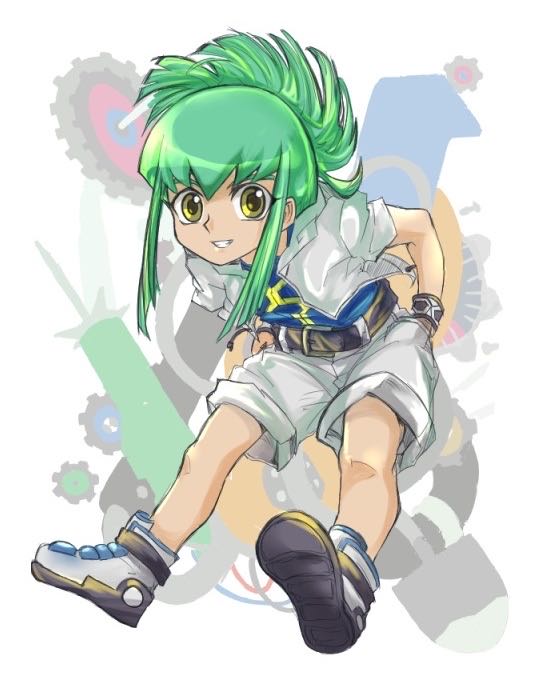 Yu gi oh 5D’s (Leo&Luna)  vinyl figure collectible - Main Image 3