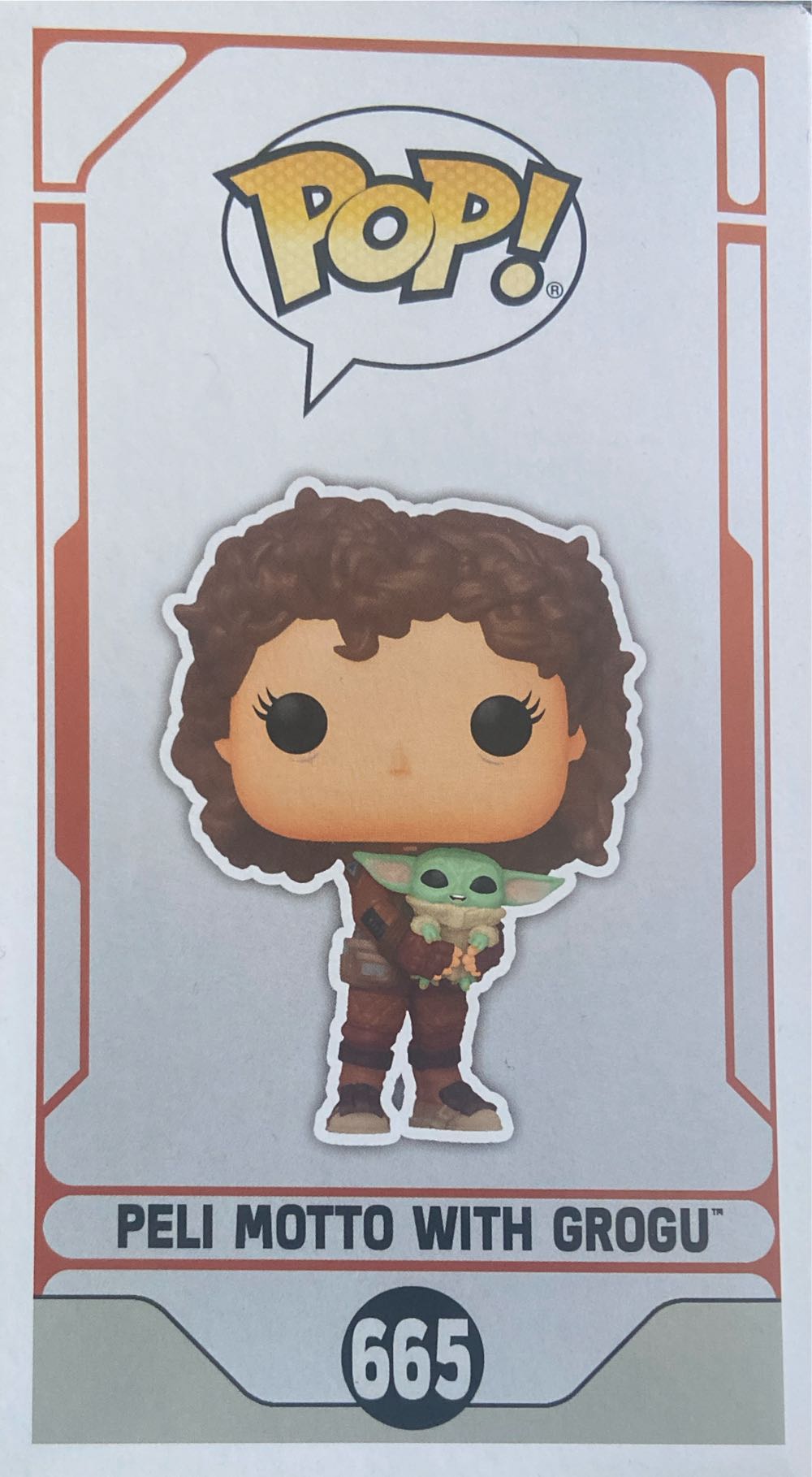 Peli Moto With Grogu  vinyl figure collectible [Barcode 889698765527] - Main Image 2