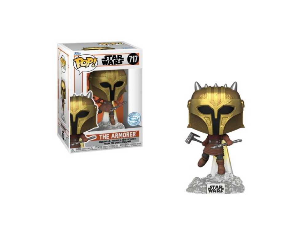 The Armorer Flying - Star Wars: The Mandalorian vinyl figure collectible [Barcode 889698821124] - Main Image 2