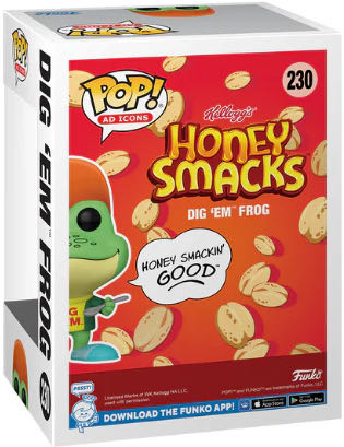 Dig ’em Frog - Kellogg’s vinyl figure collectible [Barcode 889698783200] - Main Image 2