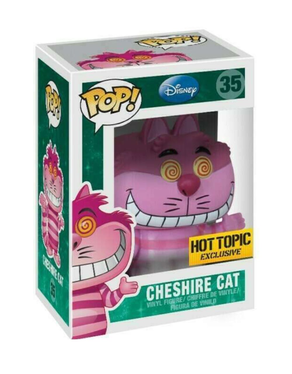 Cheshire Cat (Translucide) - Disney vinyl figure collectible [Barcode 10229726] - Main Image 2