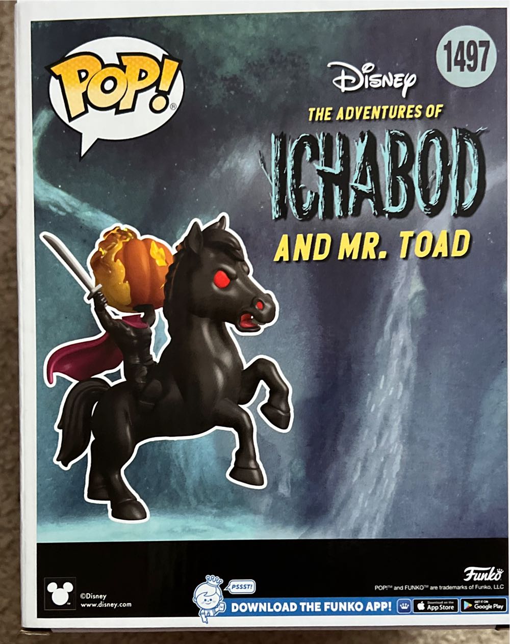 Headless Horseman - Disney vinyl figure collectible [Barcode 889698809948] - Main Image 2