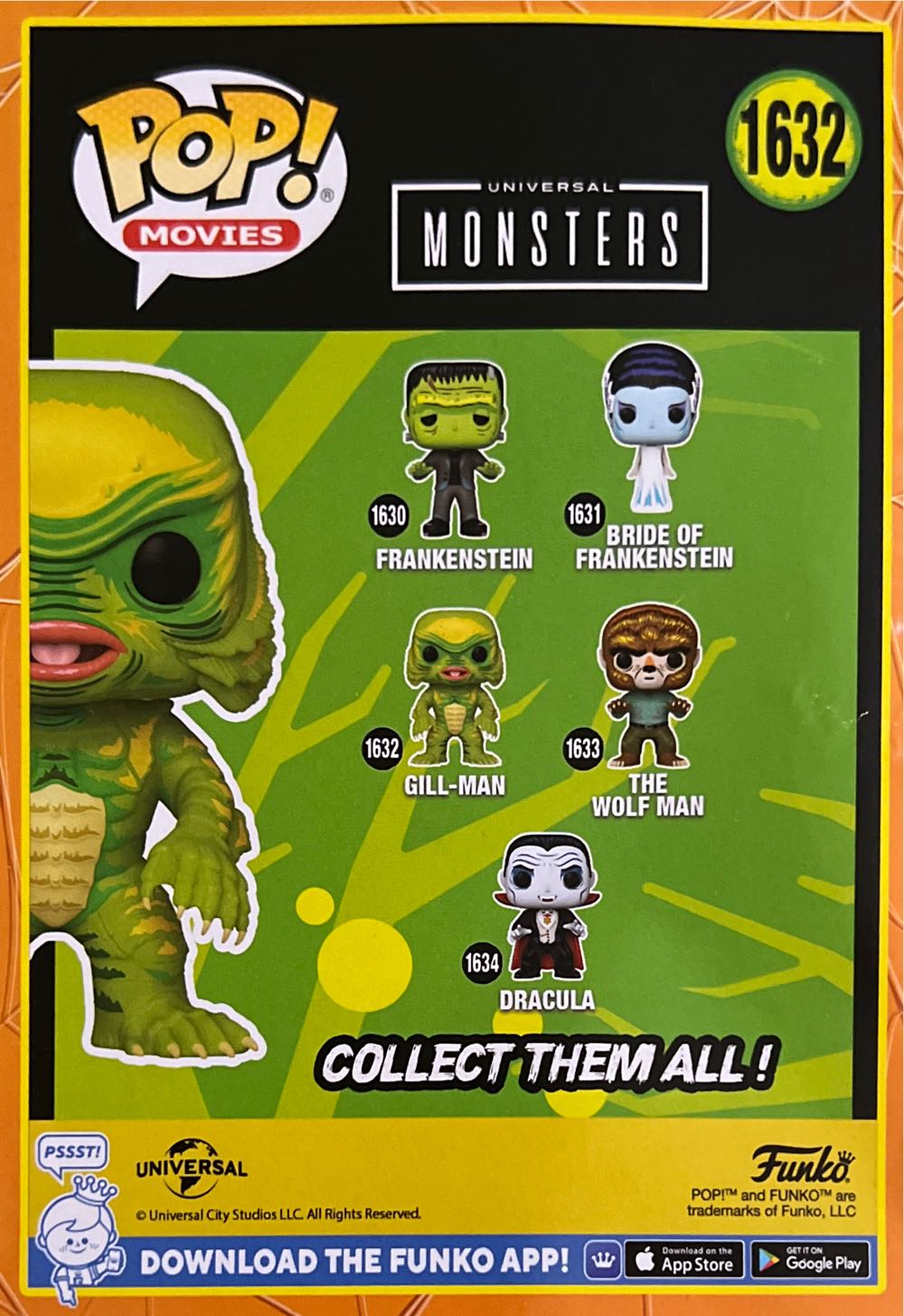 Gill-Man - Universal Monsters vinyl figure collectible [Barcode 889698809986] - Main Image 2