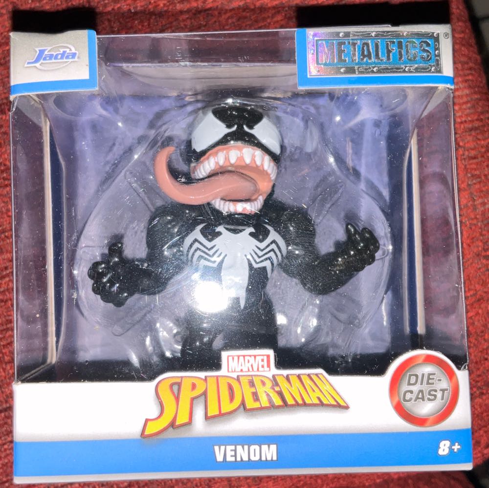 Vendom-Marvel Metalfigs Venom Miles Morales & 2” Spider Man Jada - Marvel Universe vinyl figure collectible [Barcode 801310353431] - Main Image 2