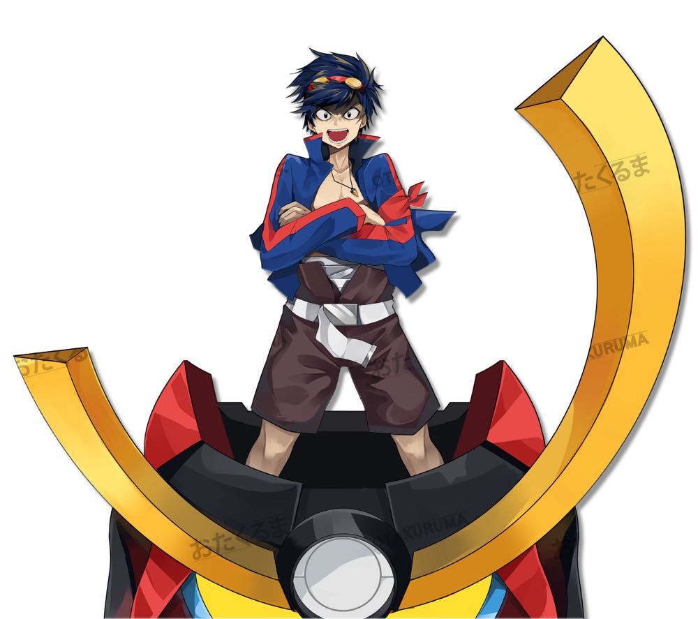 Gurren Lagann (Simon)  vinyl figure collectible - Main Image 3