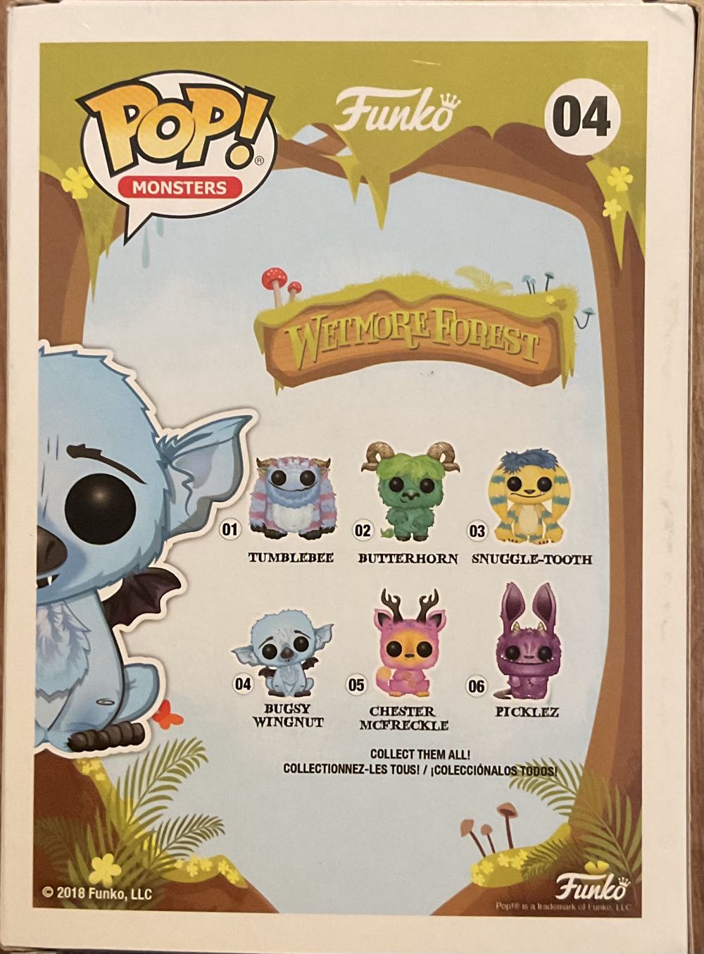 Bugsy Wingnut - Monsters vinyl figure collectible - Main Image 3