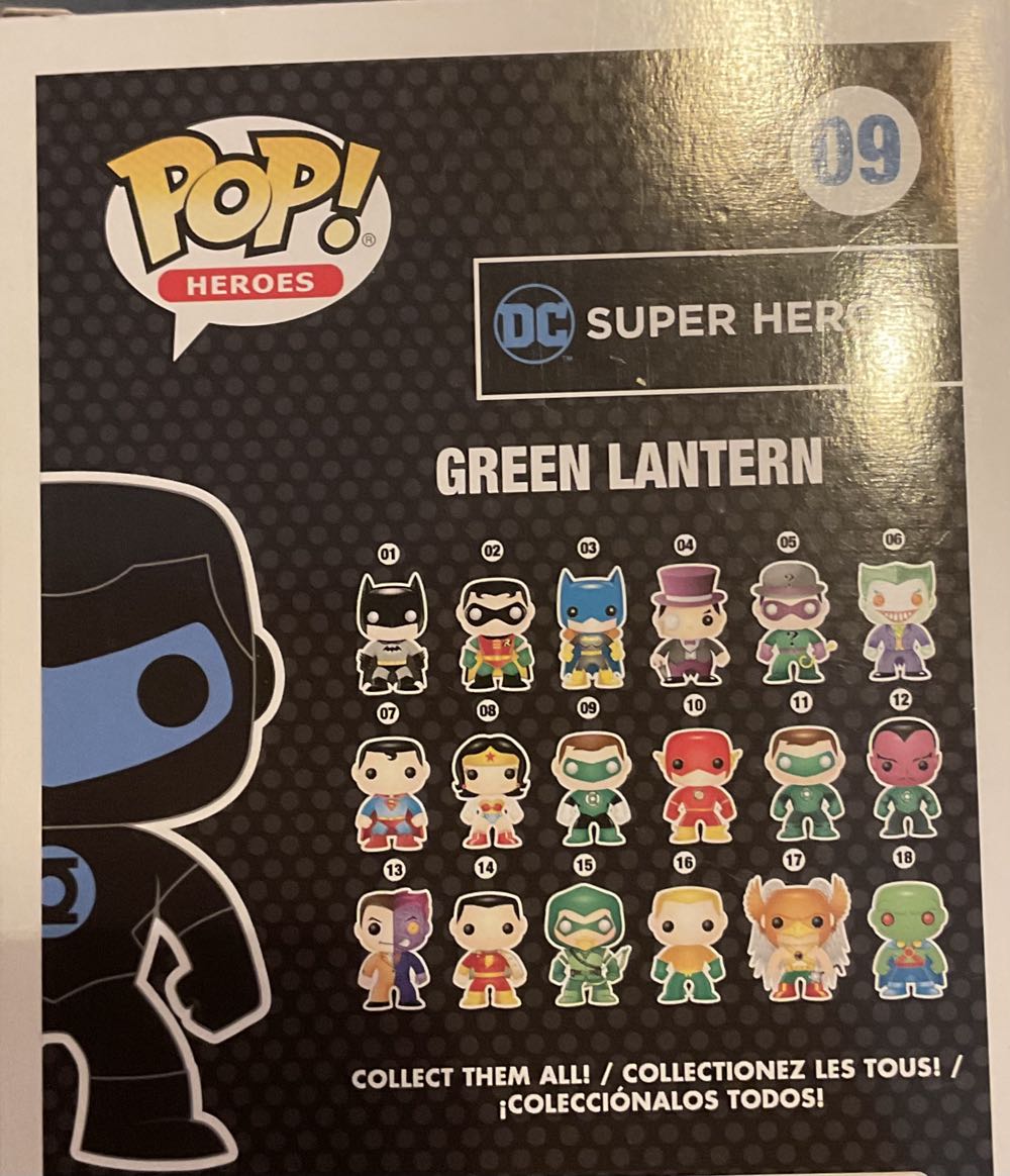 Green Lantern (Glow) - DC: Superheroes vinyl figure collectible - Main Image 3