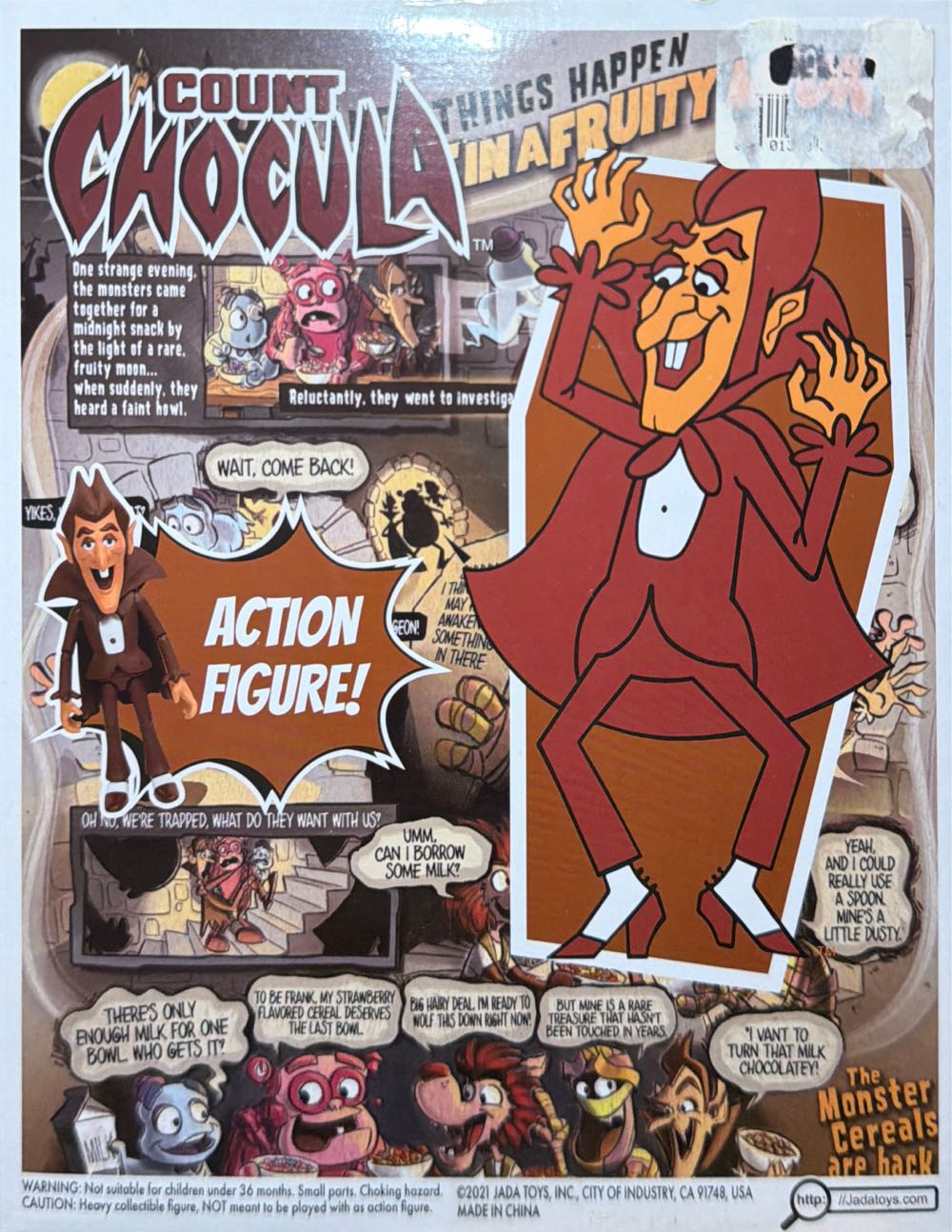 Count Chocula  vinyl figure collectible [Barcode 801310326503] - Main Image 3