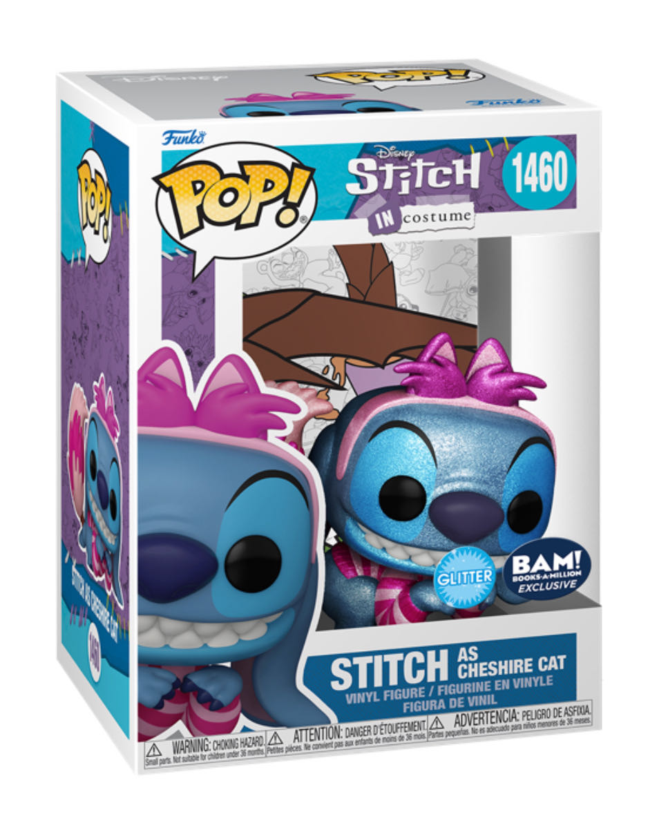 Stitch As Cheshire Cat (Glitter) - Lilo and Stitch vinyl figure collectible [Barcode 889698817042] - Main Image 2