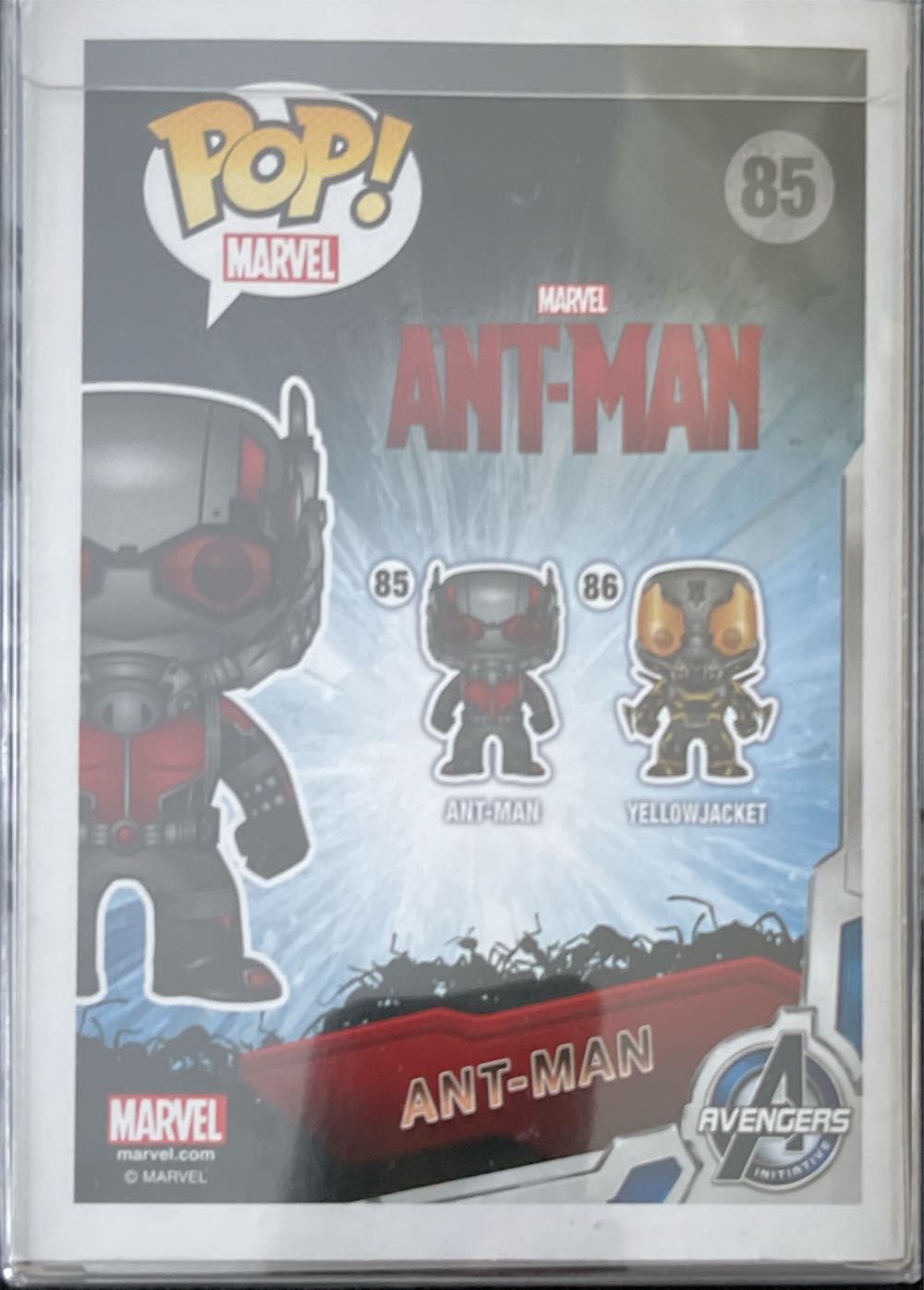 Ant-man, Glows In The Dark - Marvel Universe vinyl figure collectible [Barcode 849803056186] - Main Image 3