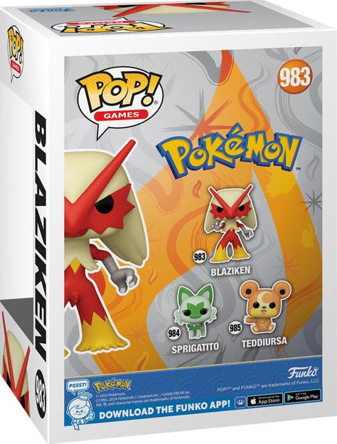 Blaziken - Pokémon vinyl figure collectible [Barcode 889698751889] - Main Image 2