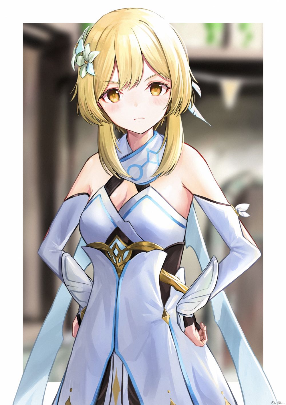 Genshin Impact (Lumine)  vinyl figure collectible - Main Image 3