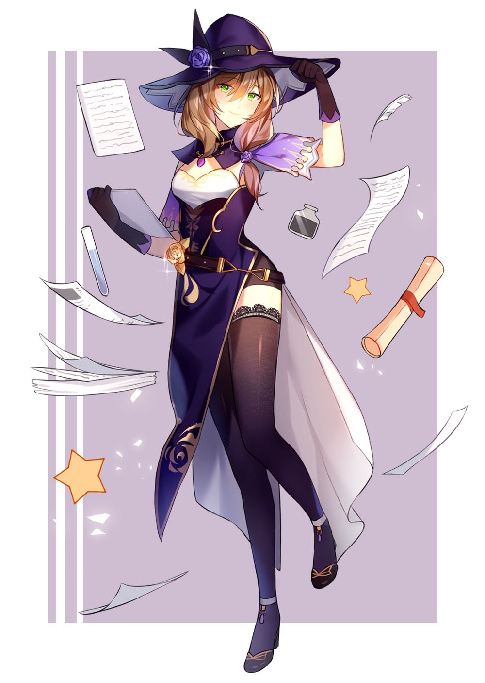 Genshin Impact (Lisa)  vinyl figure collectible - Main Image 2