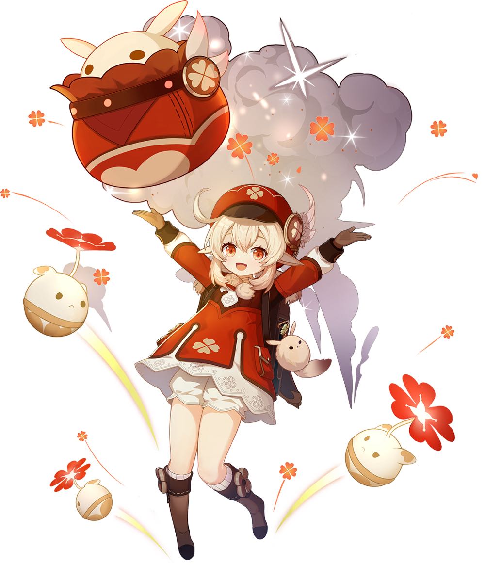 Genshin Impact (Klee)  vinyl figure collectible - Main Image 4