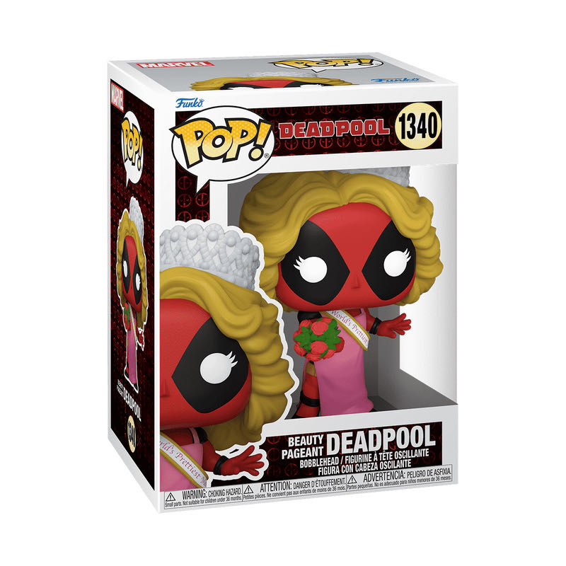 Funko Bitty Pop!: Deadpool Mini Collectible Toys 4-pack Deadpool Bathtime Deadpool Flamenco Deadpool Supper Hero & Mystery Chase Figure Styles May Vary  vinyl figure collectible [Barcode 889698849609] - Main Image 3