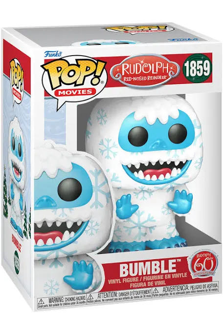 Rudolph the Red Nosed Reindeer: Bumble - Rudolph the Red-Nosed Reindeer vinyl figure collectible [Barcode 889698799447] - Main Image 2