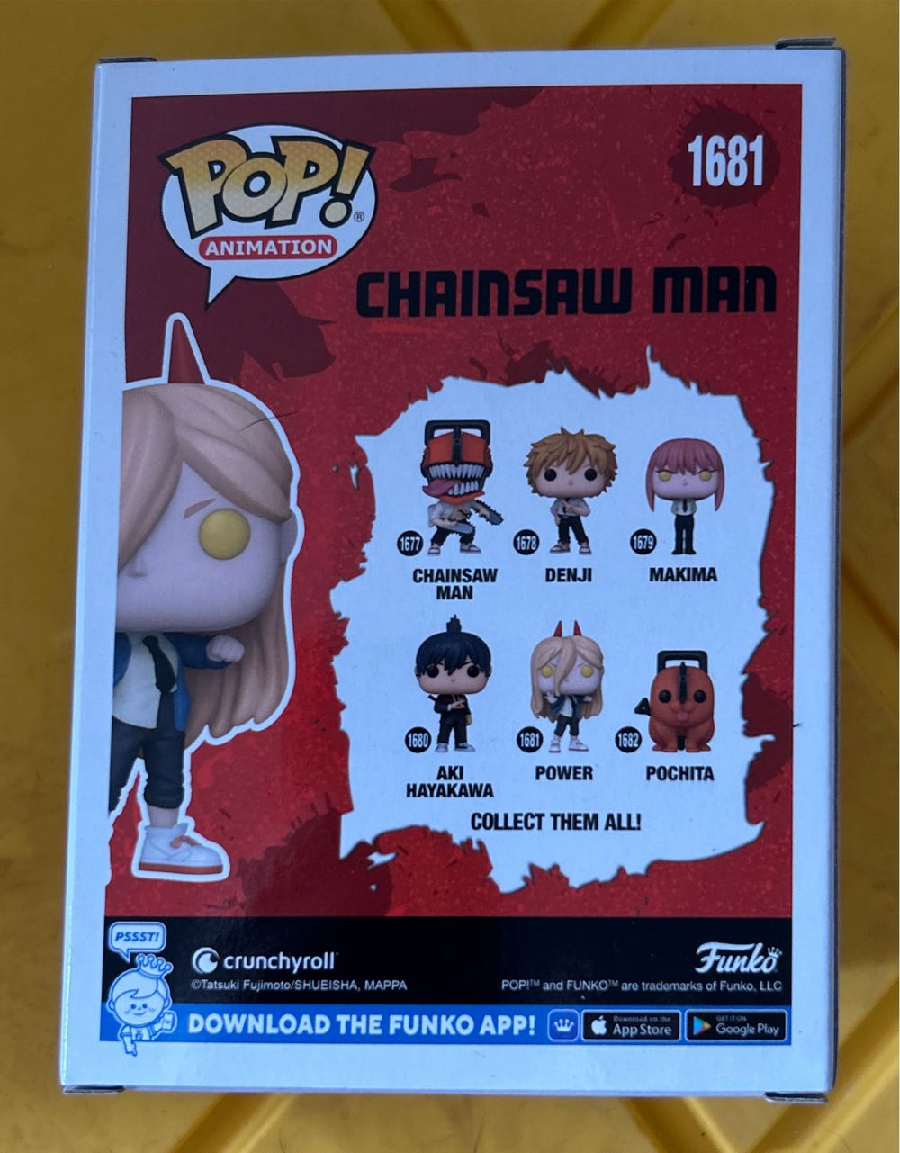 Funko Pop! Animation: Chainsaw Man Power  vinyl figure collectible [Barcode 889698803236] - Main Image 3