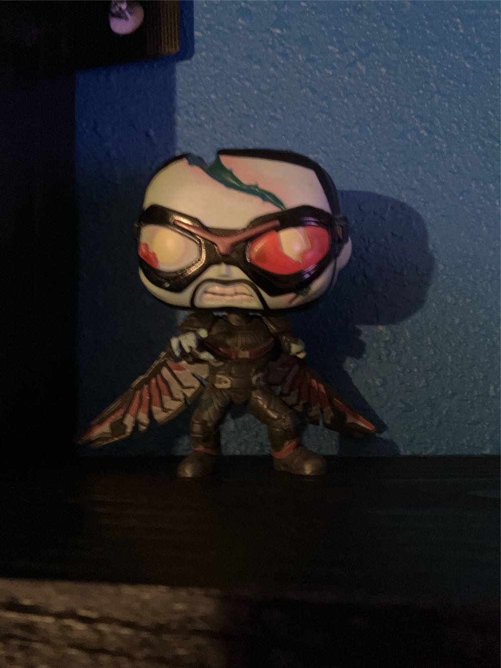 Superman Lunchpail Tin with embossed image on one side