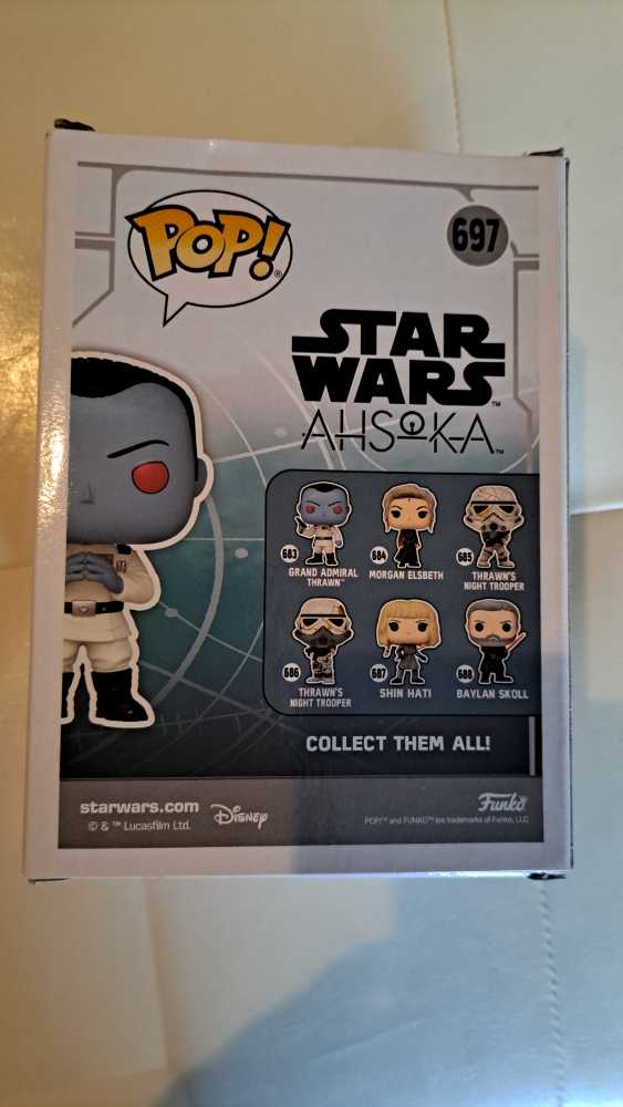 Grand Admiral Thrawn - Star Wars vinyl figure collectible [Barcode 889698816663] - Main Image 2