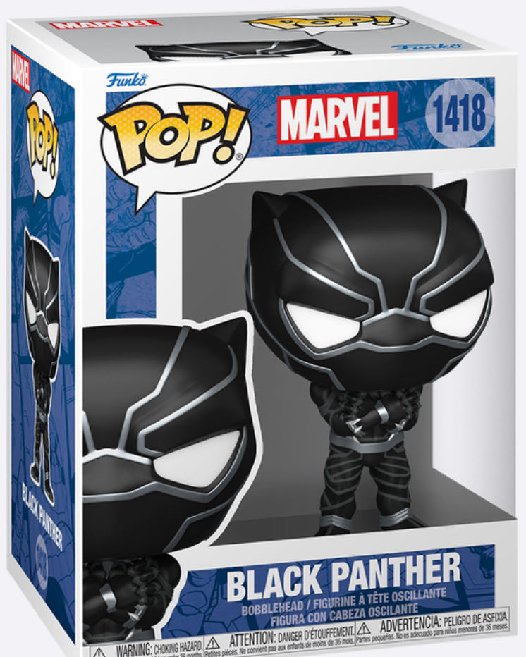 Black Panther - Marvel Universe vinyl figure collectible [Barcode 889698824965] - Main Image 2