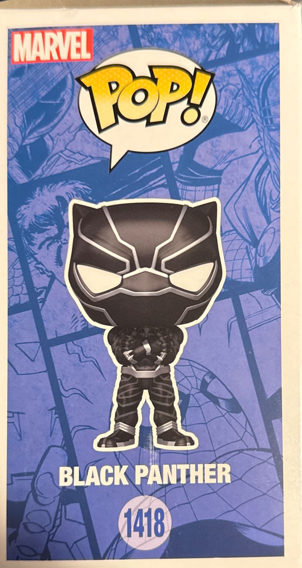 Black Panther - Marvel Universe vinyl figure collectible [Barcode 889698824965] - Main Image 3