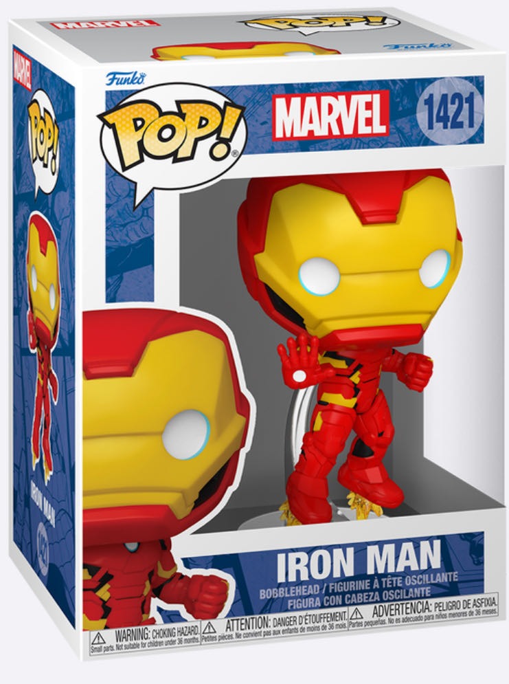 Iron Man - Marvel Universe vinyl figure collectible [Barcode 889698824996] - Main Image 2