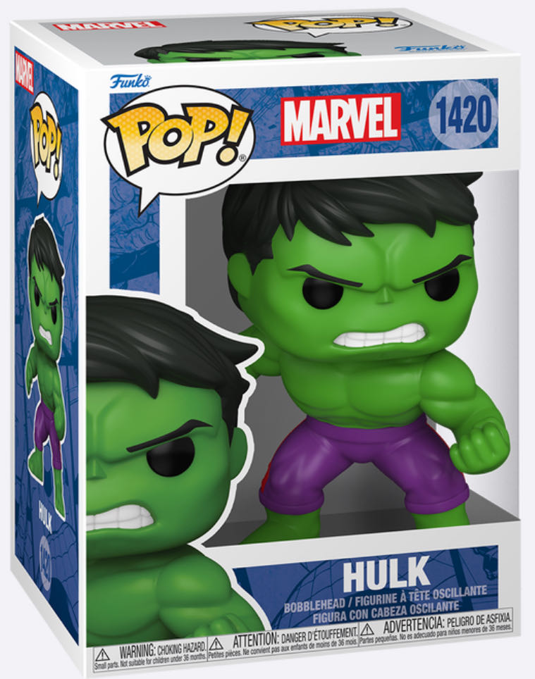 Funko Pop!: Marvel Hulk - Marvel Universe vinyl figure collectible [Barcode 889698824989] - Main Image 2
