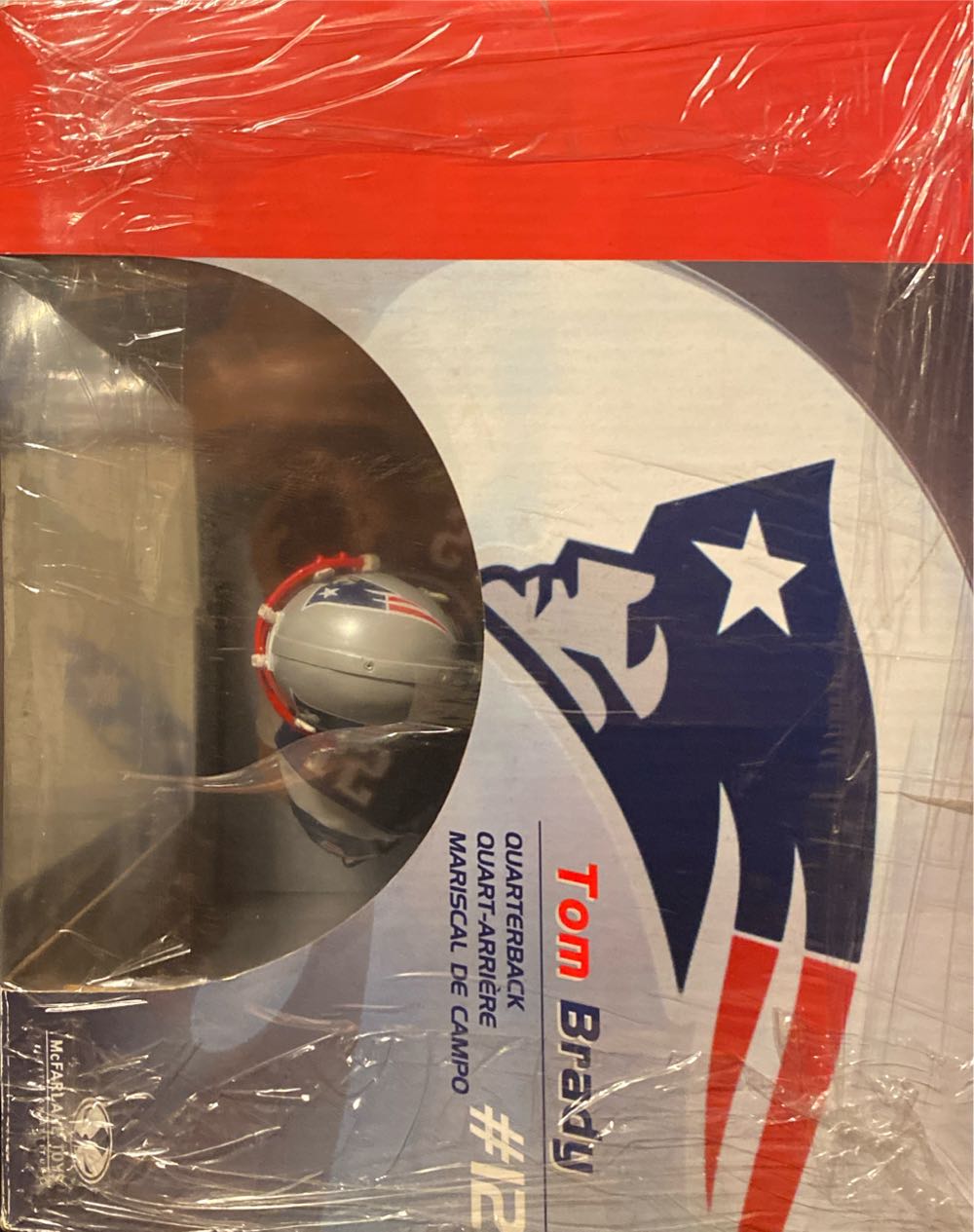 Brady Nfl 12 Inch Tom Brady New England Patriots 12 Mcfarlane Series 3 Action Nib 12”  vinyl figure collectible [Barcode 787926743210] - Main Image 3