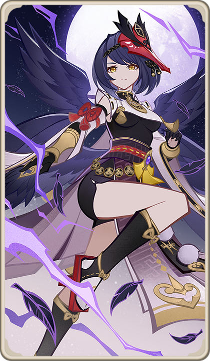 Genshin Impact (Kujou Sara)  vinyl figure collectible - Main Image 3