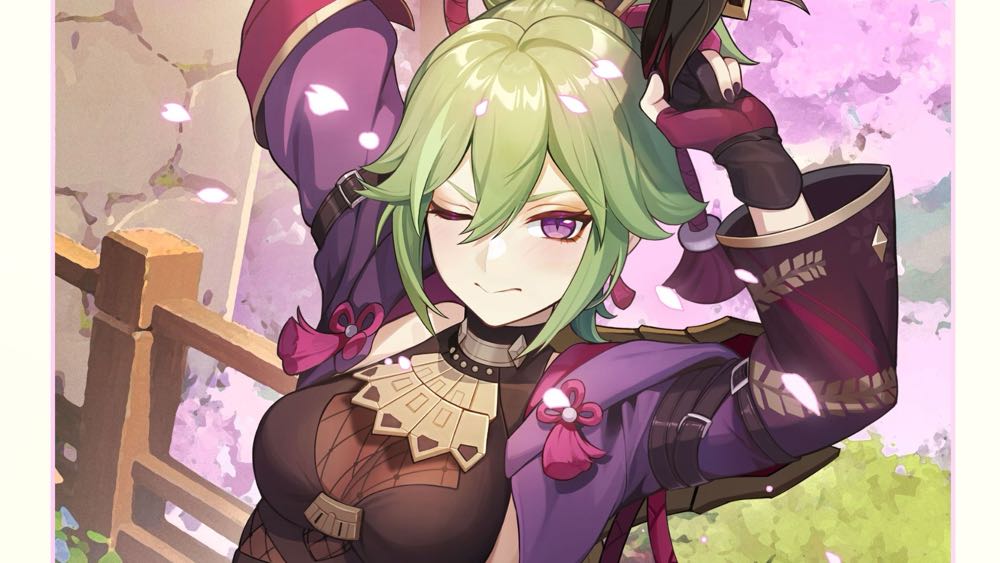 Genshin Impact (Kuki Shinobu)  vinyl figure collectible - Main Image 2