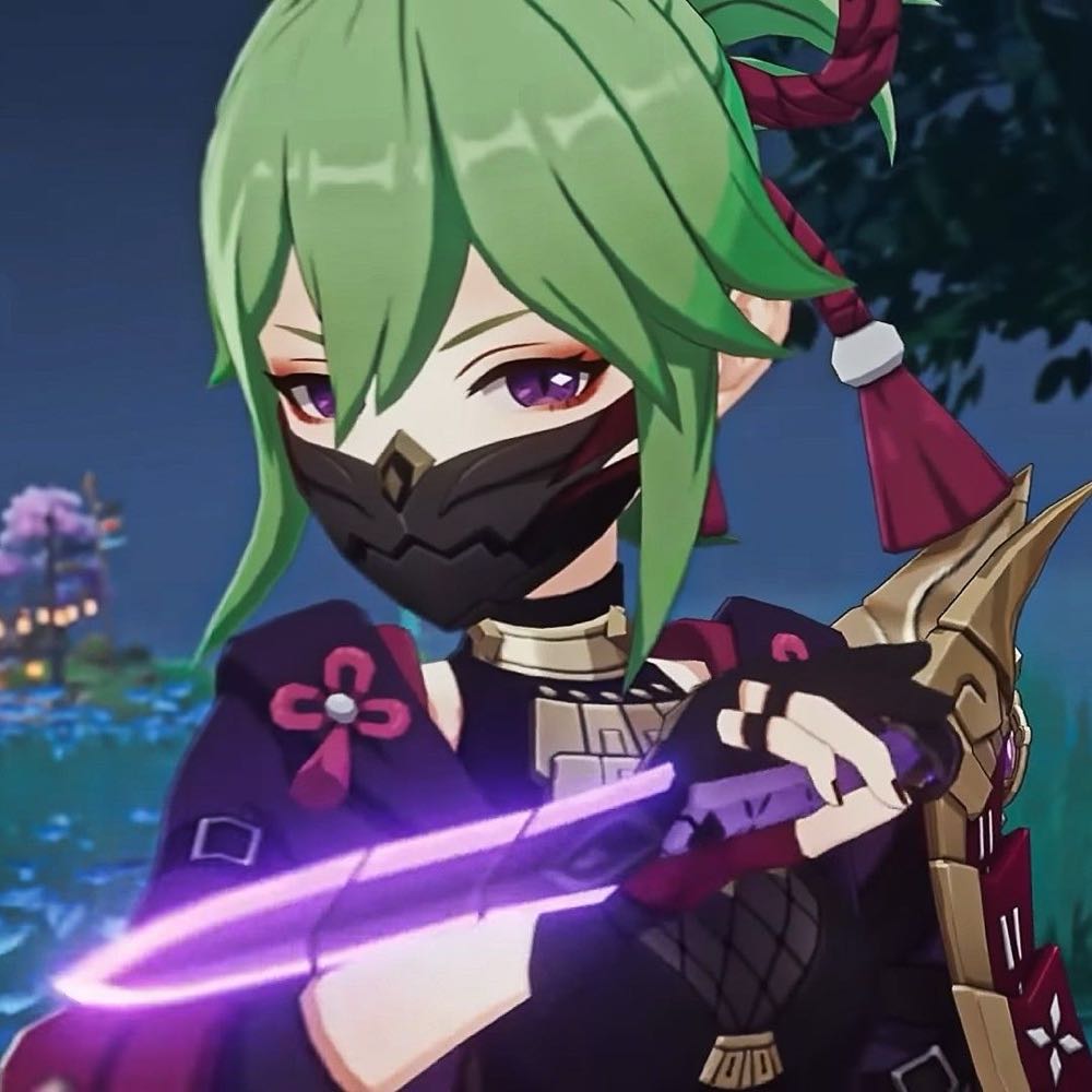 Genshin Impact (Kuki Shinobu)  vinyl figure collectible - Main Image 4