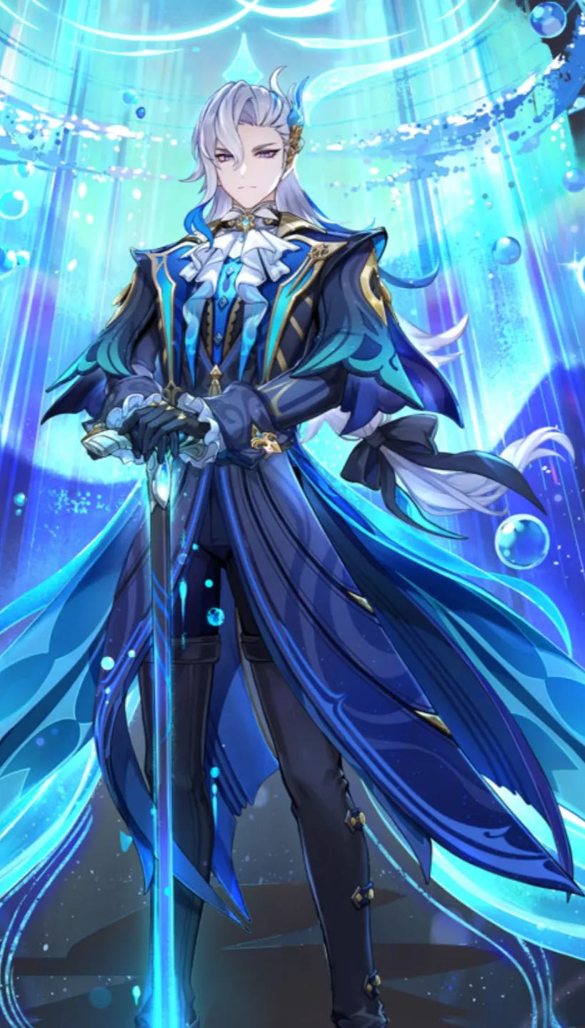 Genshin Impact (Neuvillette)  vinyl figure collectible - Main Image 2