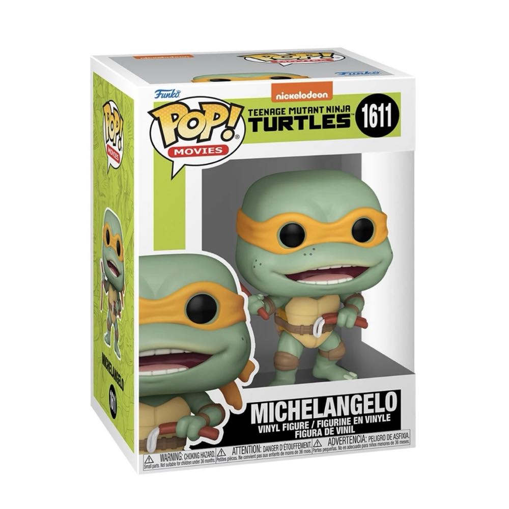 TMNT -1611- Michelangelo - Teenage Mutant Ninja Turtles vinyl figure collectible [Barcode 889698760478] - Main Image 2