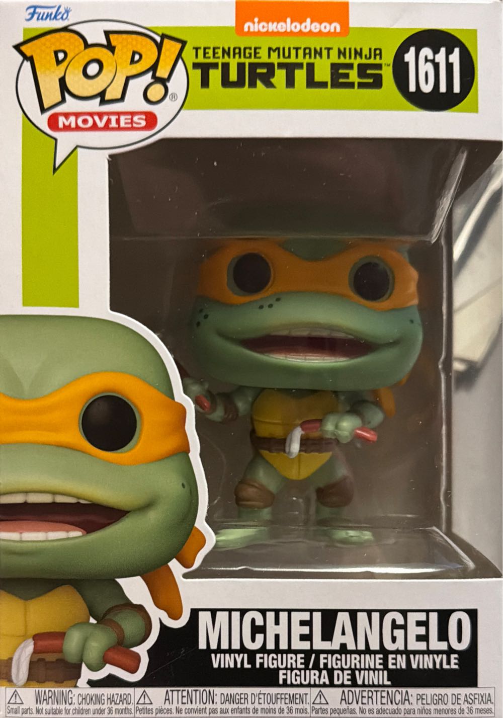 TMNT -1611- Michelangelo - Teenage Mutant Ninja Turtles vinyl figure collectible [Barcode 889698760478] - Main Image 4