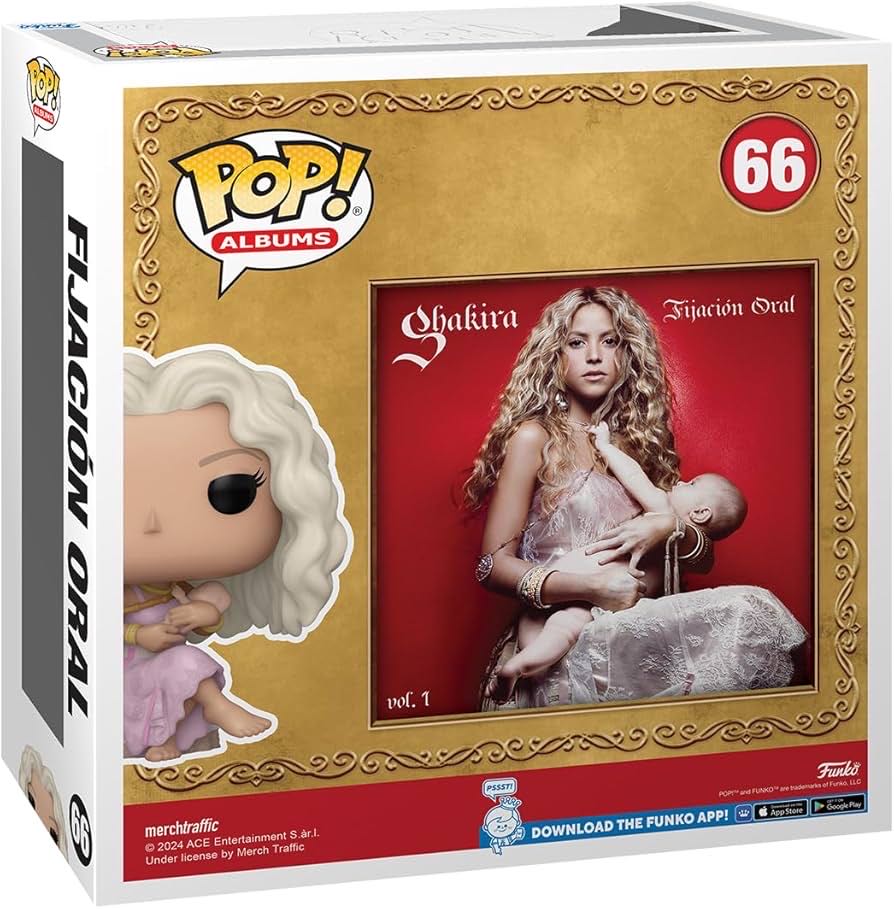 Fijacion Oral (Shakira)  vinyl figure collectible [Barcode 889698753838] - Main Image 2