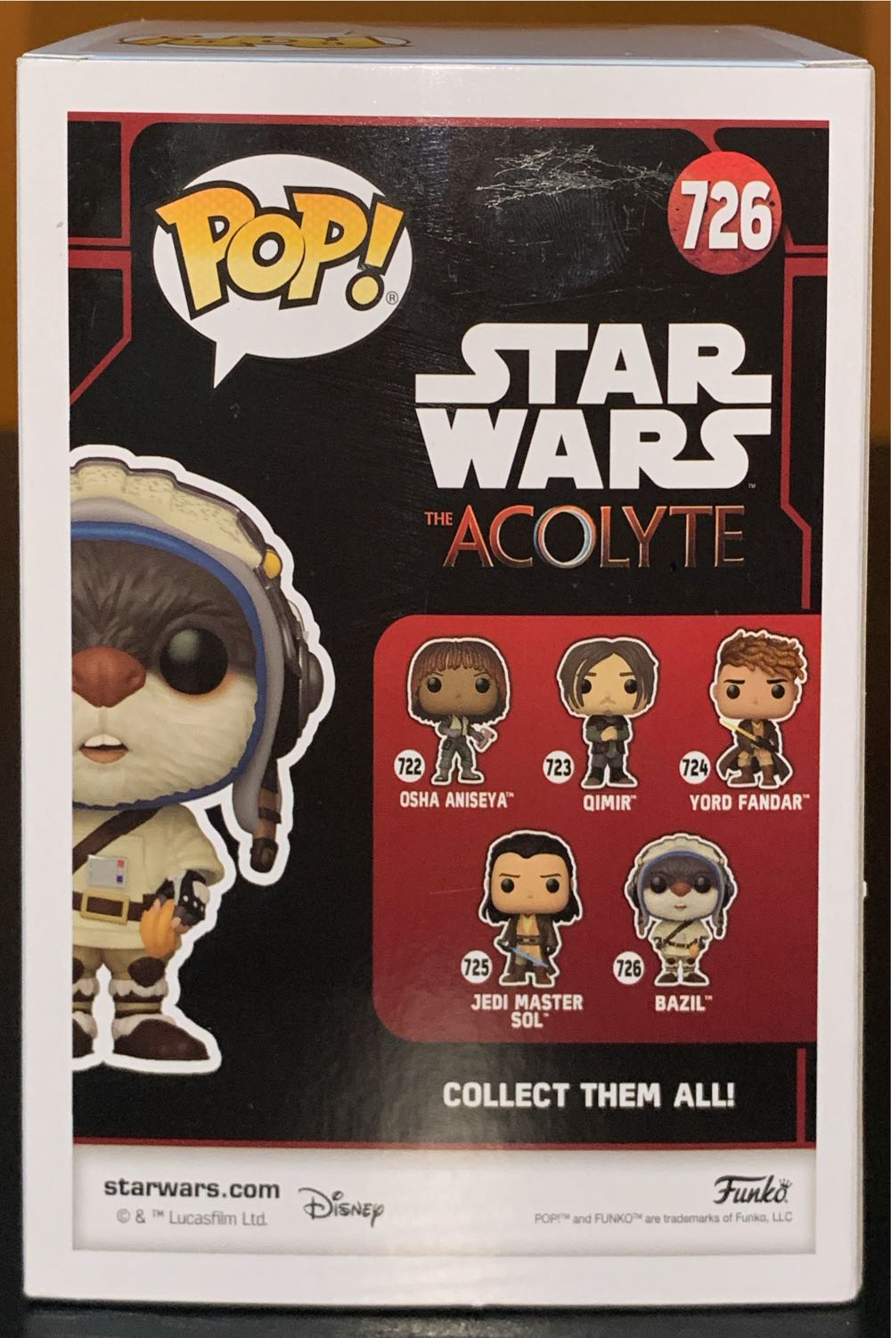 Bazil - Star Wars vinyl figure collectible [Barcode 889698797597] - Main Image 3