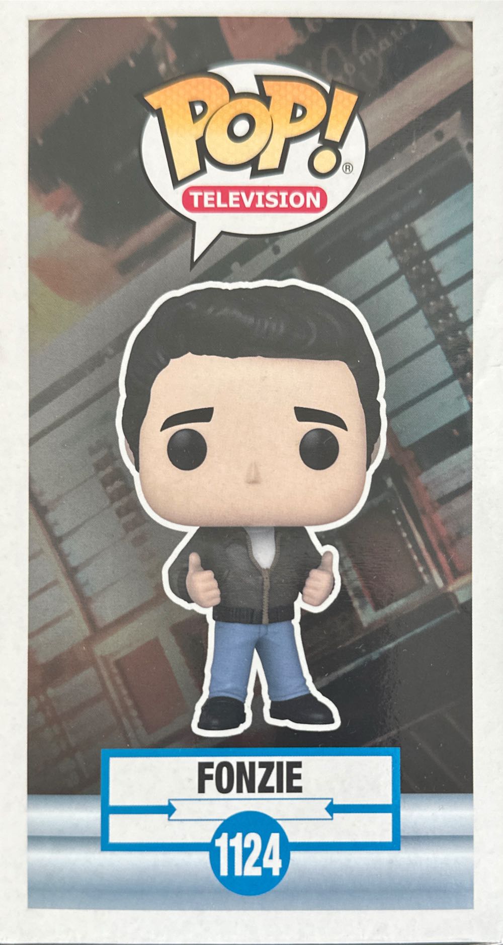 Henry Winkler - Autographed - Funko Pop - Fonzi - Happy Days vinyl figure collectible [Barcode 889698410533] - Main Image 2