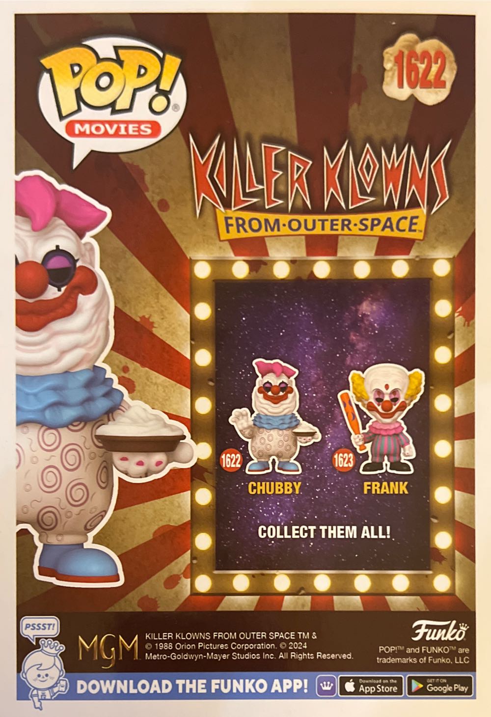 Killer Klowns From Outer Space - Chubby  vinyl figure collectible [Barcode 889698808019] - Main Image 2