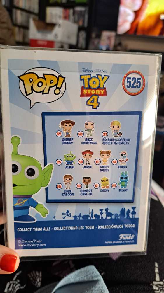 Toy Story 4: Alien - Toy Story vinyl figure collectible [Barcode 7896983747291] - Main Image 2