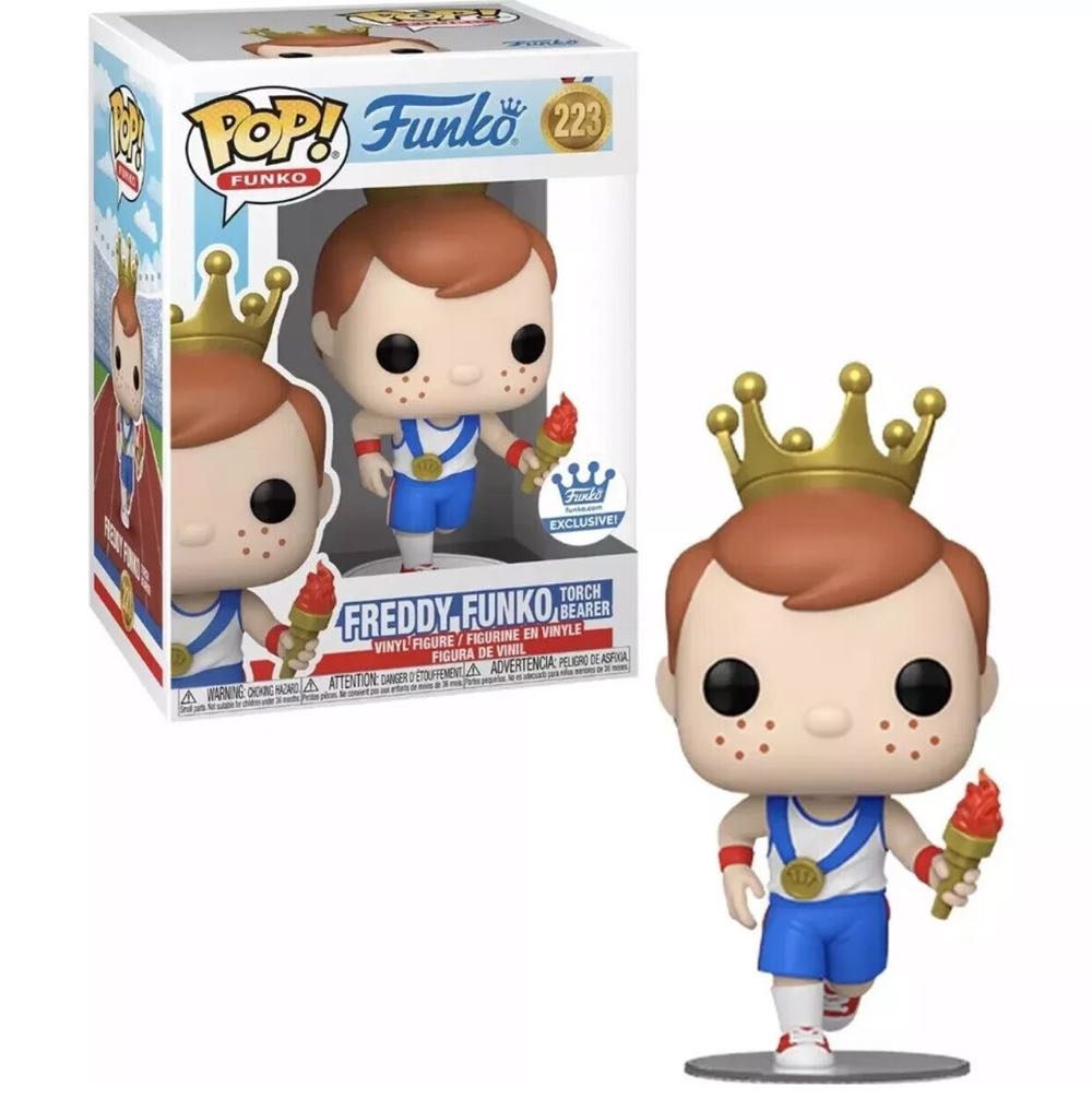 Freddy Funko - Torch Bearer (Funko Exclusive)  vinyl figure collectible [Barcode 889698819428] - Main Image 2