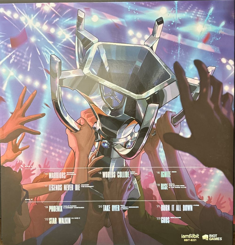 League Of Legends Worlds Volume 1 Record Vinyl - League of Legends vinyl figure collectible - Main Image 2