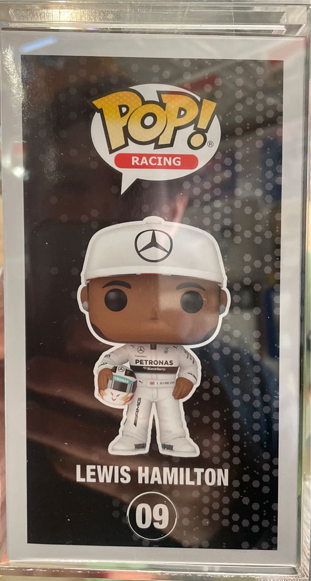 Lewis Hamilton With Helmet - Celebrities vinyl figure collectible [Barcode 889698805810] - Main Image 4