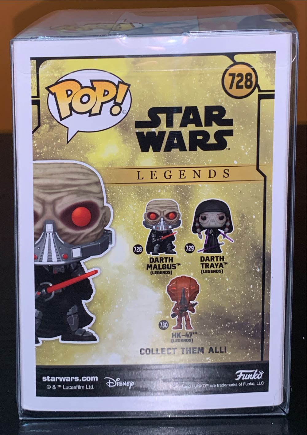 Star Wars: Darth Malgus - Star Wars vinyl figure collectible [Barcode 889698819435] - Main Image 3