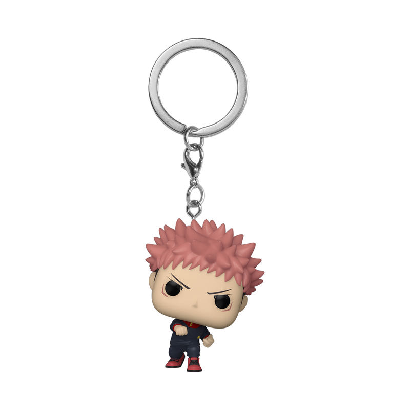 Yuji Itadori Pop! Keychain  vinyl figure collectible [Barcode 889698632652] - Main Image 2