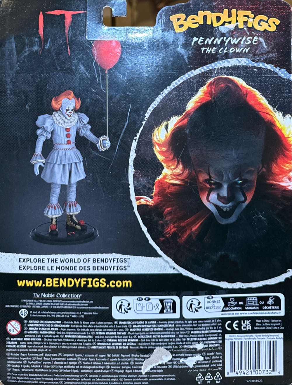 Pennywise - It vinyl figure collectible [Barcode 849421007324] - Main Image 2