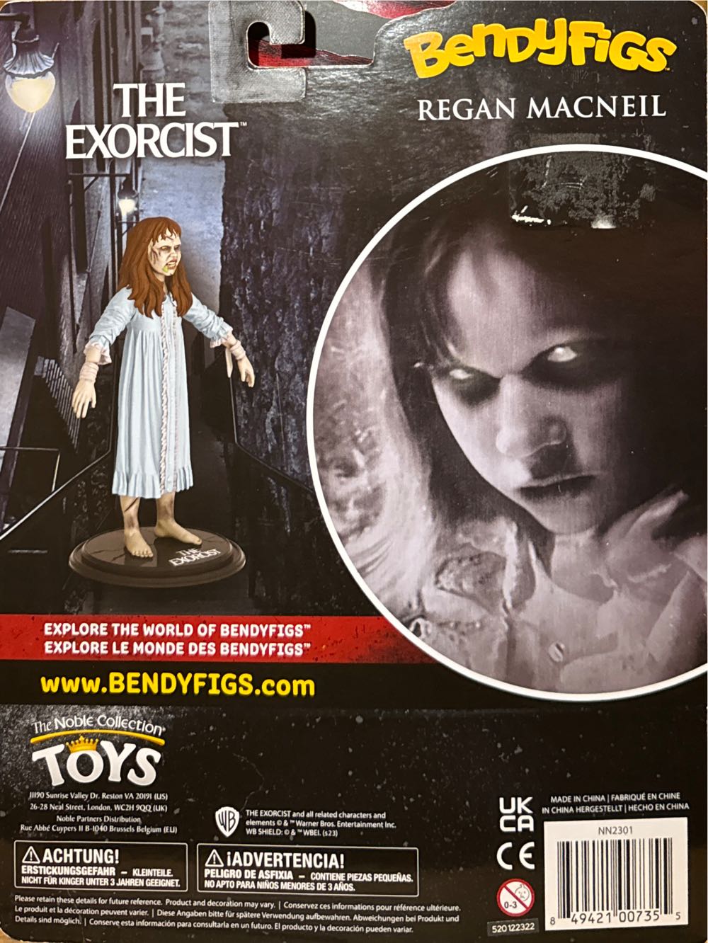 Regan MacNeil  vinyl figure collectible [Barcode 849421007355] - Main Image 2